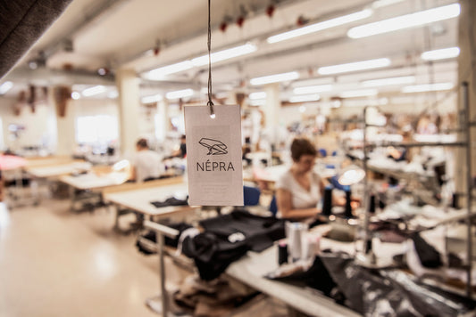 Népra activewear ethically made in Tallinn, Estonia.