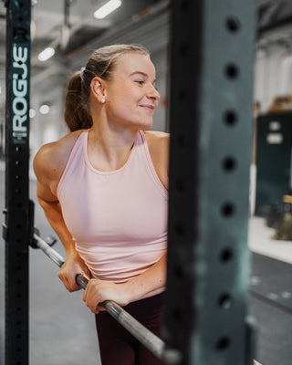 Nepra Venus Crop Top in color powder pink